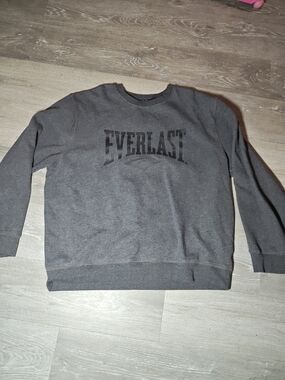 Vintage Everlast Sport Sweatshirt Mens Size XXL Boxing Fight Dark Grey